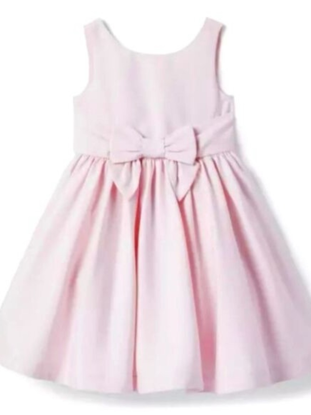 Janie and Jack Girls Pink Bow Party Dress Size 8 – Elegant Formal Dress